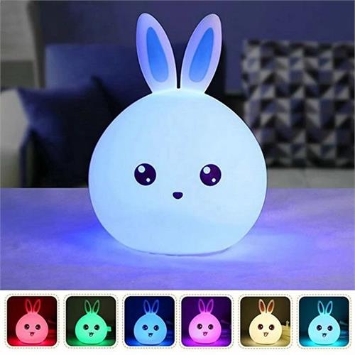 Multicolor Silicon Bunny LED Light