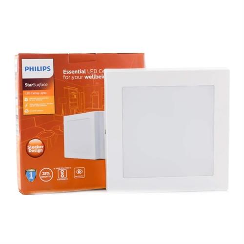 Philips 7W LED Star Surface Ceiling Light Square