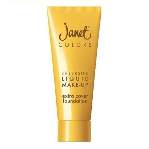 Janet Liquid Make-Up Almond Glow Extra cover Foundation