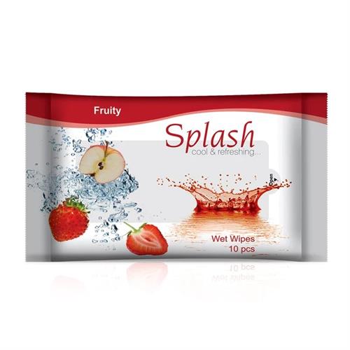 Splash Wet Wipe Fruity 10pcs