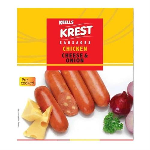 Krest Chicken Cheese & Onion 250g