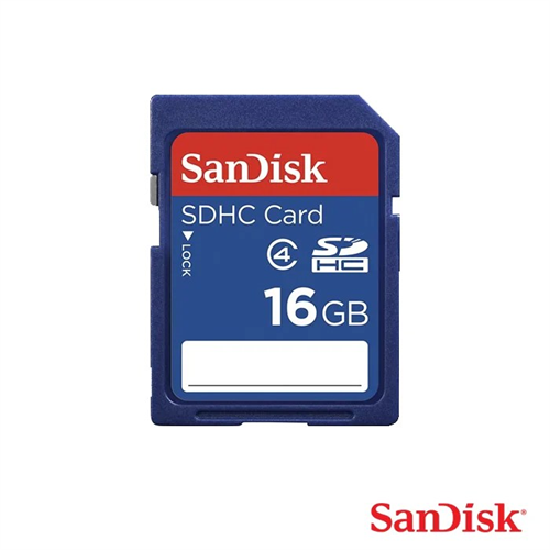 SanDisk SDHC/SDXC C4 Memory Card 16GB