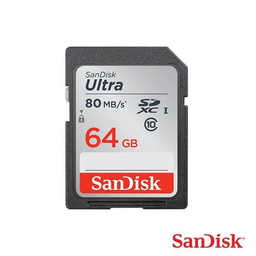 SanDisk Ultra SDHC UHS-I Memory Card 64GB