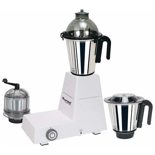 Sumeet Traditional Domestic Dxe Plus 750W Mixer Grinder with 3 Jars