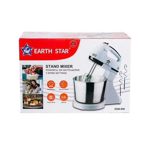 Earth Star Stand Mixer with Bowl (2 Ltr) ES-999