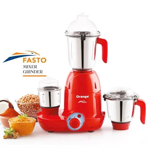 Orange Fasto Mixer-Grinder 750w