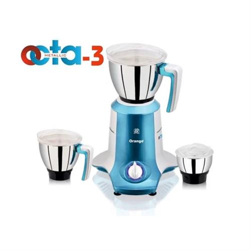 Orange Mixer Grinder Octa-3 Metallic 750W