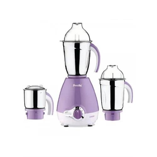 Preethi Lavender 600W 3 Jar Mixer Grinder (MG176)