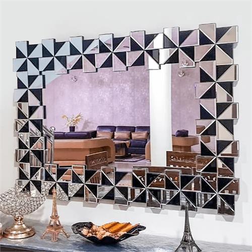 NIDDA Venetian Large Wall Mirror Modern Unique 3D Design