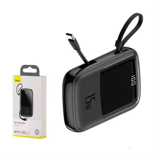 Baseus QPOW 15W Digital Display 3A 10000MAH PowerBank With Type-C Cable
