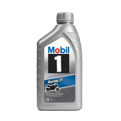 Mobil 1 Racing 2T Fully Synthetic Motorcycle Oil 1L