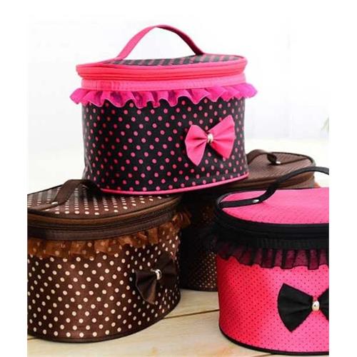 Bow Storage Bag Cosmetics Organizer