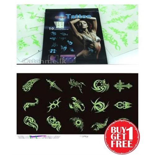 Glow Tattoo Sticker (10 cards)