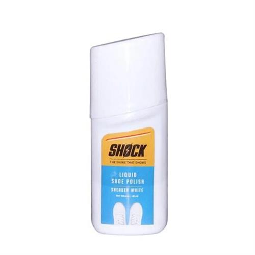 Shock Sneaker White Shoe Polish Liquid 40ml