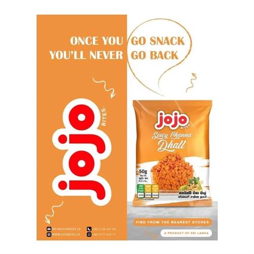 Jojo Spicy Channa Dhall 50g