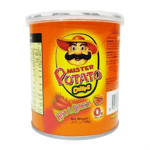 Mister Potato Crisp Hot and Spicy 45g