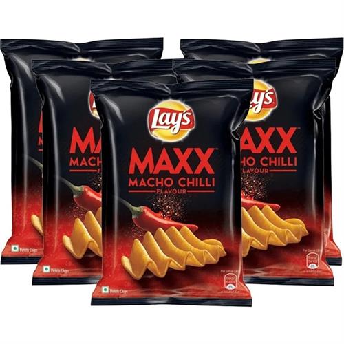 Lay s Maxx Macho Chilli Flavor 22.5g x 5