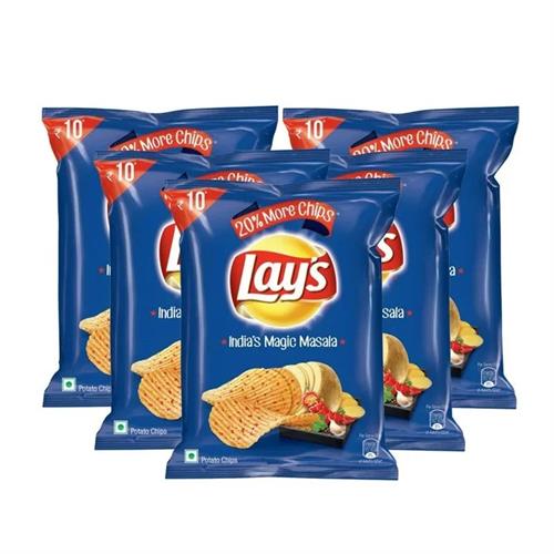 Lay s Potato Chips India s Magic Masala 24g x 5