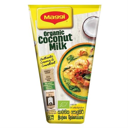 MAGGI Organic Coconut Milk 180ml