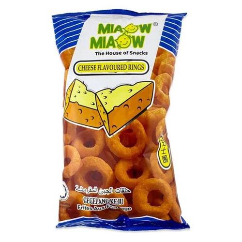 Miaow Miaow Cheese Flavoured Rings 50g