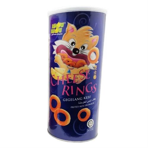 Miaow Miaow Cheese Rings Tin 100g