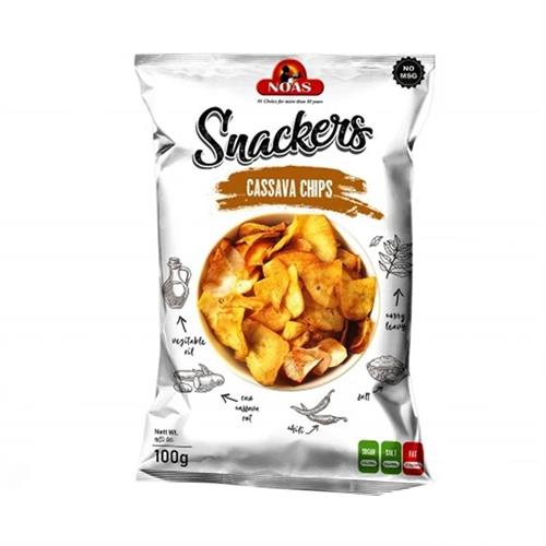 Noas Casava Chips BBQ Flavour 100g