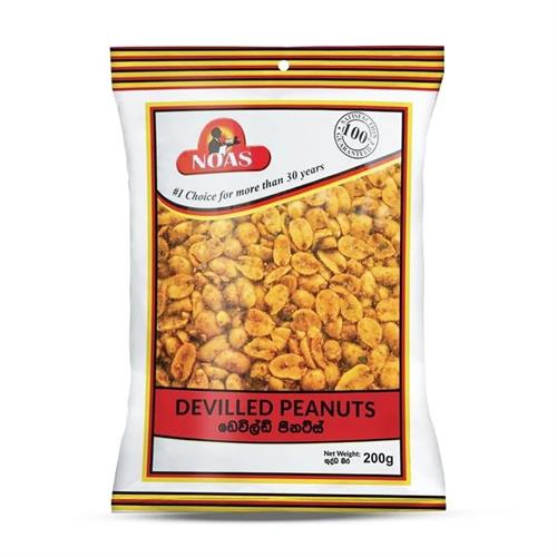 Noas Devilled Peanuts 100g