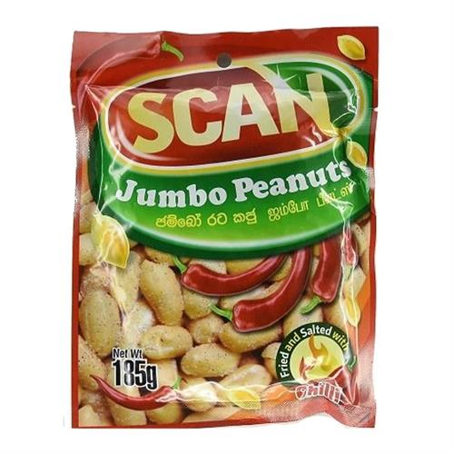 Scan Jumbo Peanuts Chilli 35g