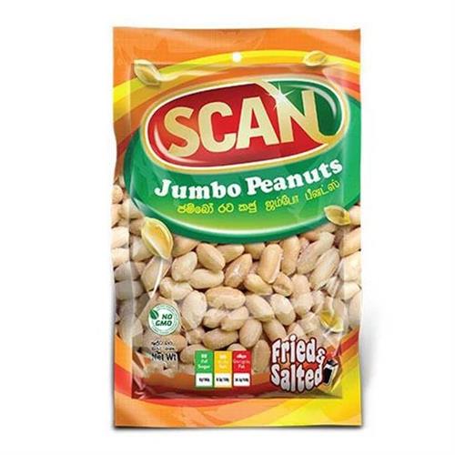 Scan Jumbo Peanuts Fried & Salted 15g