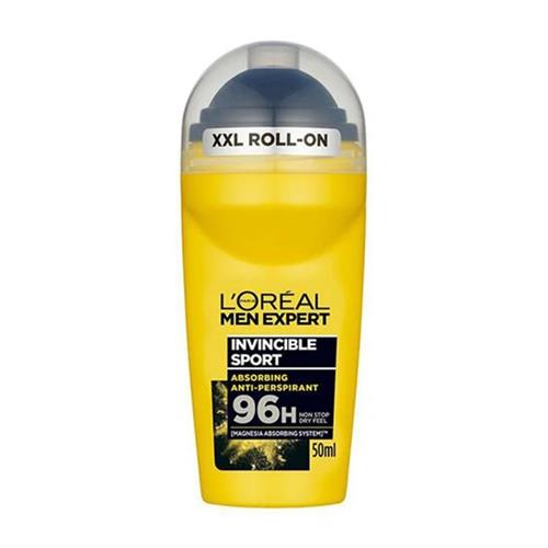 L Oreal Men Expert Invincible Sport 96H Dry Feel XXL Roll-On 50ml