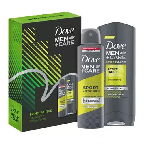 Dove Men Sport Active Bodywash + Antiperspirant 2pcs Gift Set