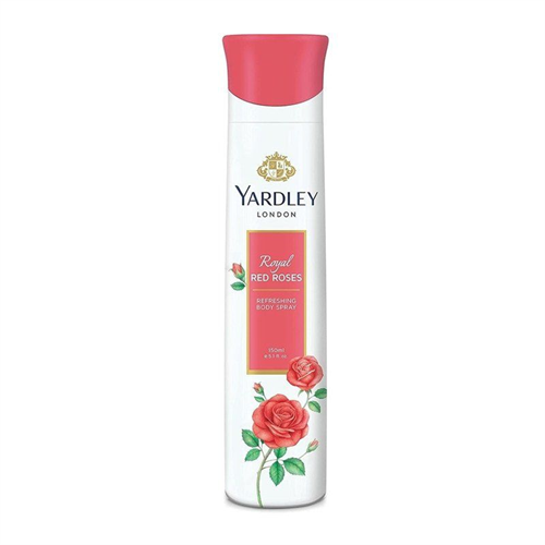 Yardley Body Spray (For Woman) Red Rose 150ml