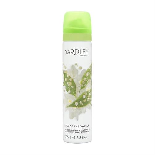 Yardley London Lily Of The Valley Deodorizing Body Fragrance 75ml