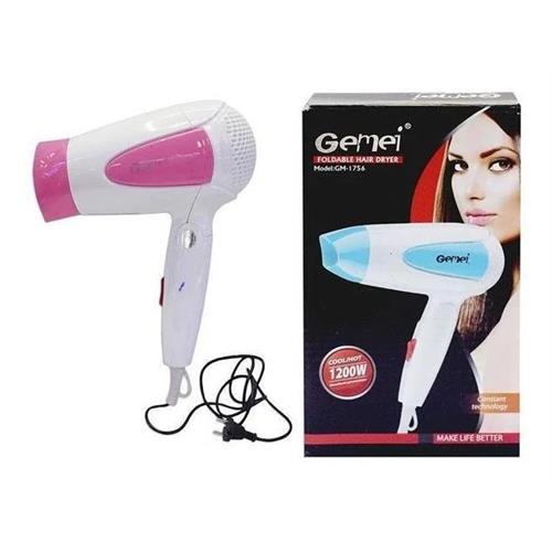 Gemei GM-1756 Foldable Hair Dryer