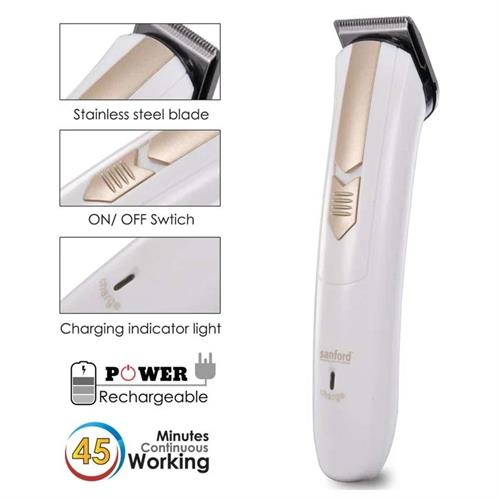 Sanford Rechargeable Hair Clipper/Trimmer SF-9743HT BS