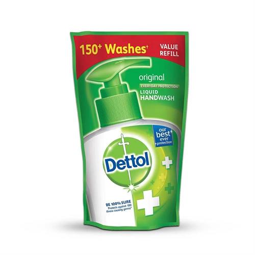 Dettol Liquid Handwash Refill Pouch, Original 175 ml