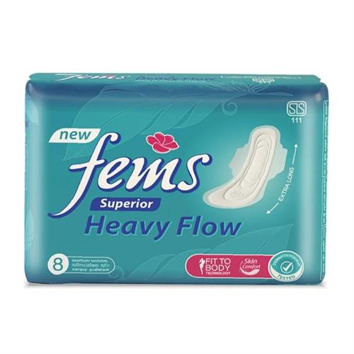 Fems Superior Heavy Flow 8Pc