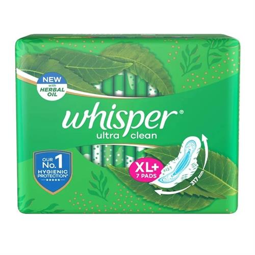 Whisper Ultra Clean XL 7 Pads Pack