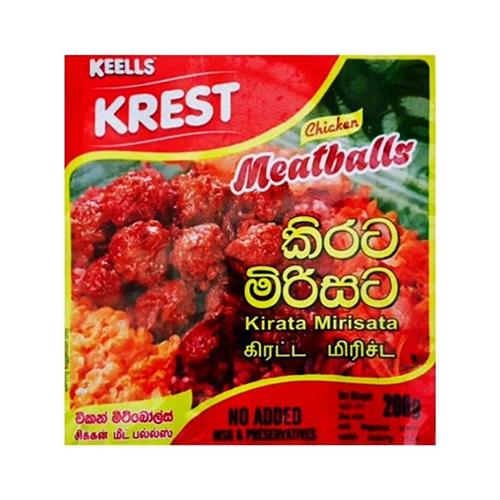 Krest Chicken Meatballs Kirata Mirisata 200G