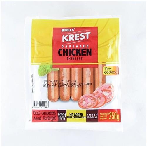 Krest Chicken Sausages 250g