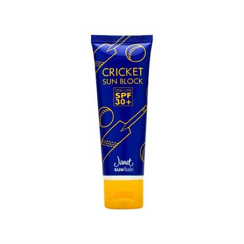 Janet Cricket Sun Block Uva SPF 30+ 75ml