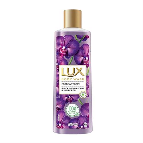 Lux Body Wash Black Orchid Scent & Juniper Oil. 240ml