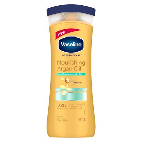 Vaseline Nourishing Argan Oil Dry Skin Body Lotion 400ml