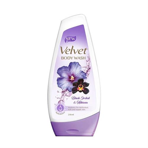 Velvet Black Orchid & Hibiscus Body Wash 140ml