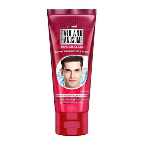 Emami Fair And Handsome 100% Oil Clear Face Wash 50g