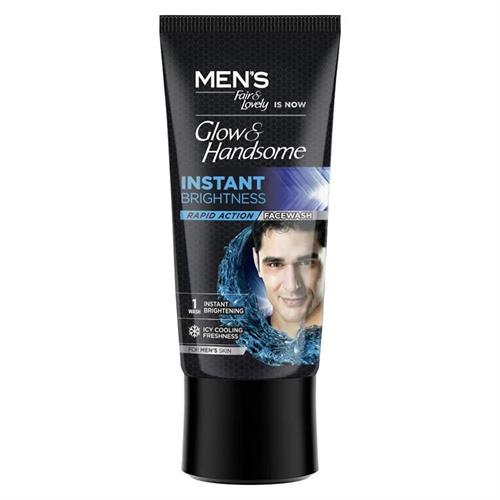 Men s Glow & Handsome Instant Brightness Face wash 50g