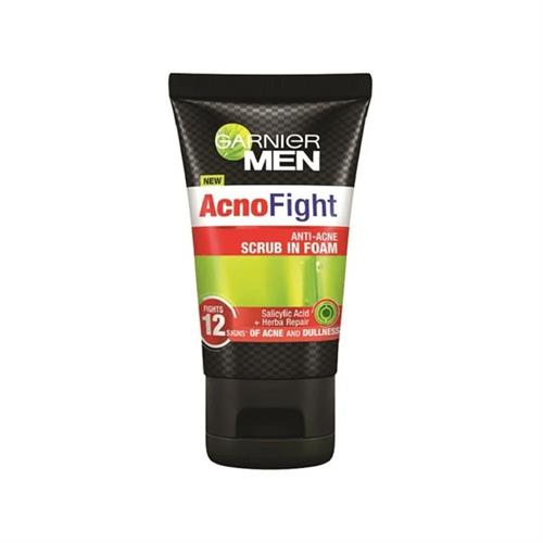 Garnier Men Acno Fight Anti Acne Scrub In Foam