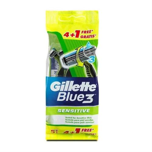 Gillette Blue 3 Plus 5T Razor 4+1