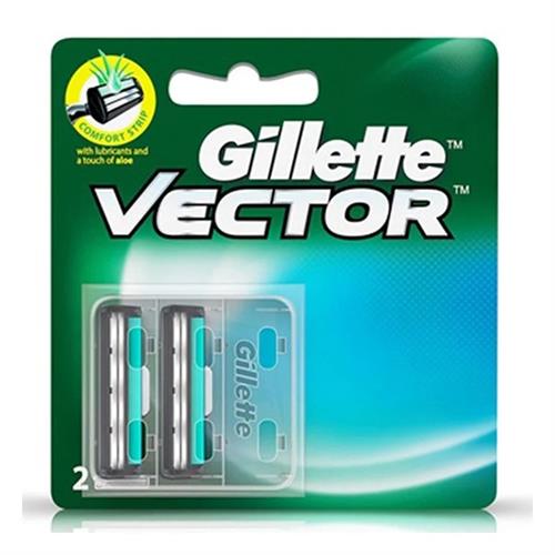 Gillette Vector+ Cartridge 2Pc Pack