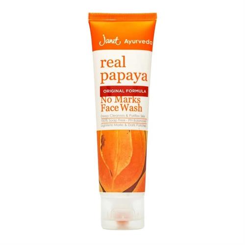 Janet Real Papaya No Marks Face Wash 100ml